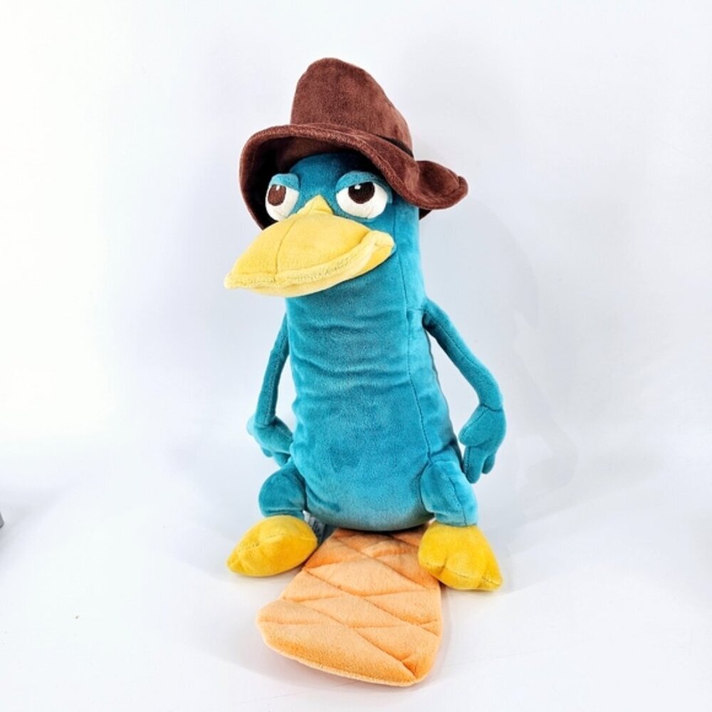 Disney Theme Park (Agent P) Perry the Platypus 14" Plush Stuff Animal